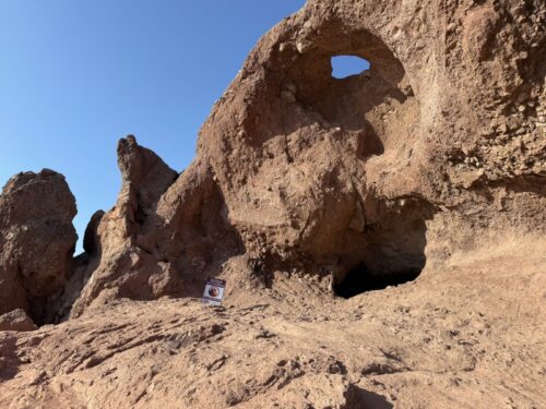 アリゾナ_観光スポット_おすすめ_パパゴパーク_ホールインザロック_holeintherock