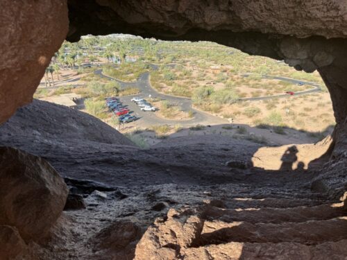 アリゾナ_観光スポット_おすすめ_パパゴパーク_ホールインザロック_holeintherock